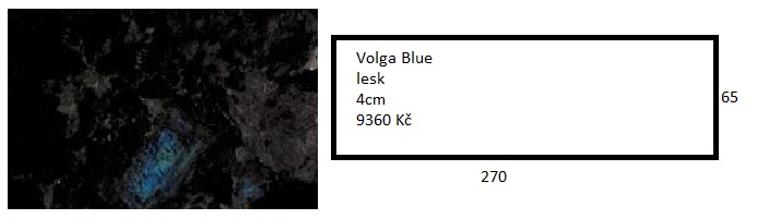 Volga Blue 9360 Kč